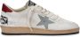 Golden Goose Iconische ster leren sneakers met suède Beige Heren - Thumbnail 39