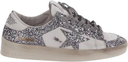Golden Goose Low-Top Sneakers Stardan Model Leather Sneakers in wit