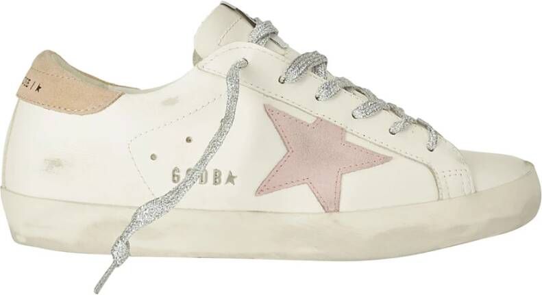 Golden Goose Stijlvolle Leren Sneakers voor Vrouwen White Dames