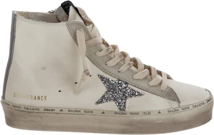 Golden Goose Witte Casual Platte Sneakers Trainers White Dames