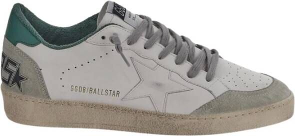 Golden Goose Sneakers van gebruikt-effect leer met contrasterende details White Heren