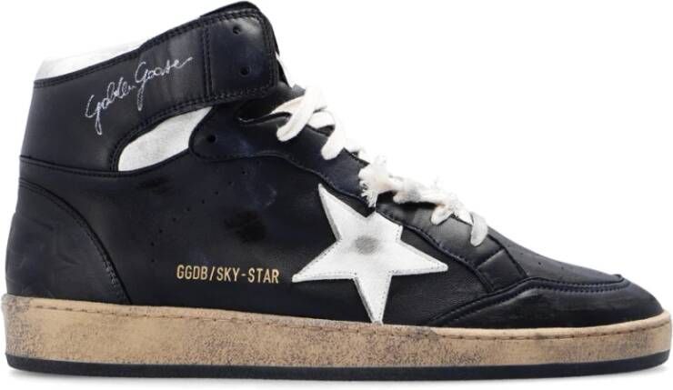 Golden Goose Sky Star hoge sneakers Black Heren
