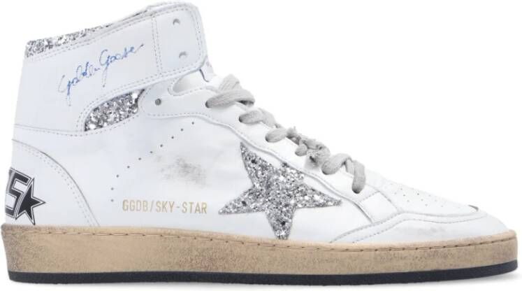 Golden Goose Sky Star hoge sneakers Wit Dames