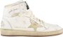 Golden Goose Sky Star Sneakers Gladde Kalfsleer Ronde Neus White Dames - Thumbnail 3