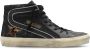 Golden Goose Dames Slide Sneaker Zwart Glitter Black Dames - Thumbnail 1