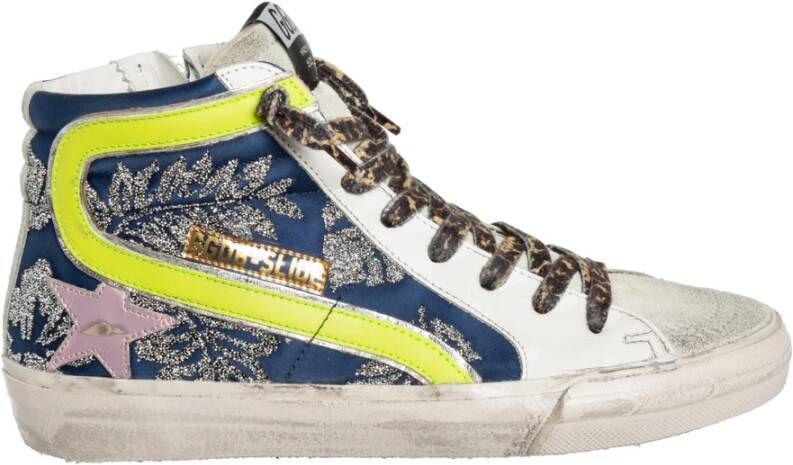 Golden Goose Slide High-top sneakers Blauw Dames