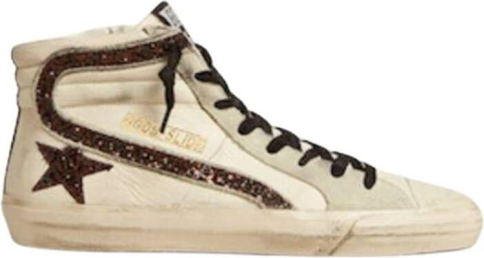 Golden Goose Slide Sneakers met Glitter Ster Applicatie Multicolor Heren