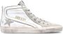 Golden Goose Slide Baskets in White Leather Wit Dames - Thumbnail 3