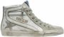 Golden Goose Slide Baskets in White Leather Wit Dames - Thumbnail 1