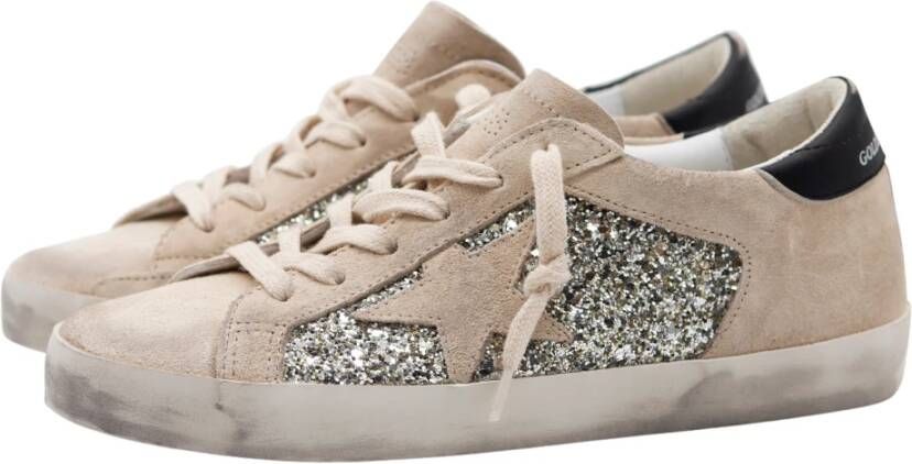 Golden Goose Super-Star Double Quarter sneakers Beige Dames