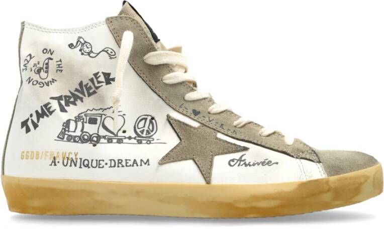 Golden Goose Stijlvolle bedrukte sneakers voor vrouwen Multicolor Dames