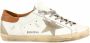 Golden Goose Super Star Baskets in White and Camel Leather Wit Heren - Thumbnail 13