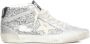 Golden Goose Sneakers Mid Star Glitter Upper Sneaker in zilver - Thumbnail 11