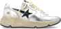 Golden Goose Low-Top Sneakers Running Sneakers Leather Silver in wit - Thumbnail 16