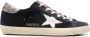 Golden Goose Super-Star Nappa Bovenwerk Suède Neus en Sterren Glitter Hak Black Dames - Thumbnail 21