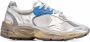 Golden Goose Zilveren Sneakers Running Dad Stijl Multicolor Dames - Thumbnail 10