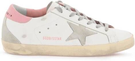 Golden Goose Sneakers met versleten effect en sterrenlogo Beige Dames