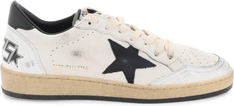 Golden Goose Witte Sneakers met Nappa en Suède White Dames