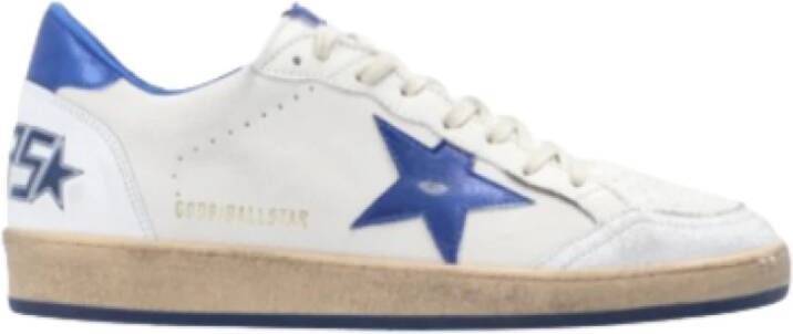 Golden Goose Witte Ball Star Lage Sneakers White Heren