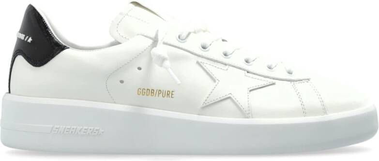 Golden Goose Logo Trainers met Zijembleem White Heren