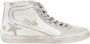 Golden Goose Slide Baskets in White Leather Wit Dames - Thumbnail 2