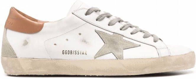 Golden Goose Heren Lichtblauwe Lamsskin Jas met Witte Mouwen Wit Heren - Foto 16
