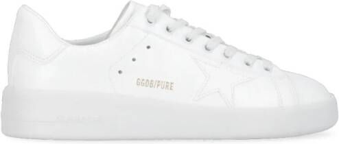 Golden Goose Witte Leren Sterrensneakers Pure Stijl White Dames