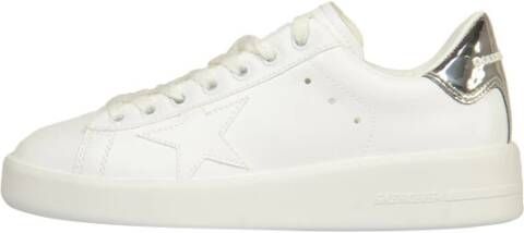 Golden Goose Witte Ster Sneakers Veters Ronde Neus White - Foto 6