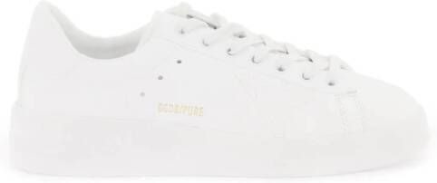 Golden Goose Witte Leren Sterrensneakers Pure Stijl White Dames