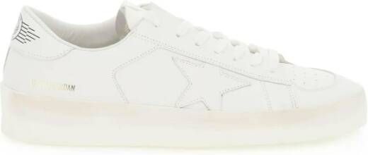 Golden Goose Low-Top Sneakers White Front Lace-Up Sneakers in wit