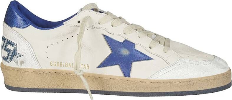 Golden Goose Witte Ball Star Lage Sneakers White Heren