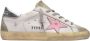 Golden Goose Super-Star Sneakers Vintage Leer Bleekroze Ster White Dames - Thumbnail 13
