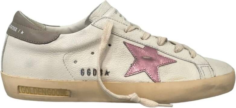 Golden Goose Stijlvolle Dames Sneakers van Katoenmix Wit Dames - Foto 3