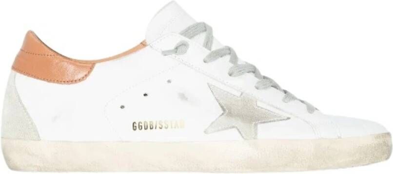 Golden Goose Super-star Witte Sneakers Verouderd Effect White Dames