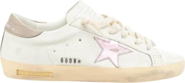 Golden Goose Stijlvolle Dames Sneakers van Katoenmix Wit Dames - Foto 4