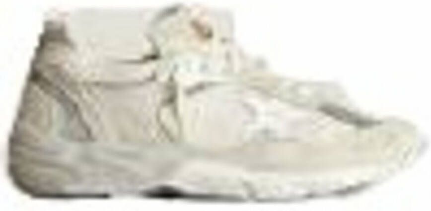 Golden Goose Witte Mesh Sneakers met Zijdelingse Ster Applicatie White Heren