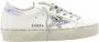 Golden Goose Witte Zilveren Leren Sneakers White Dames - Thumbnail 6