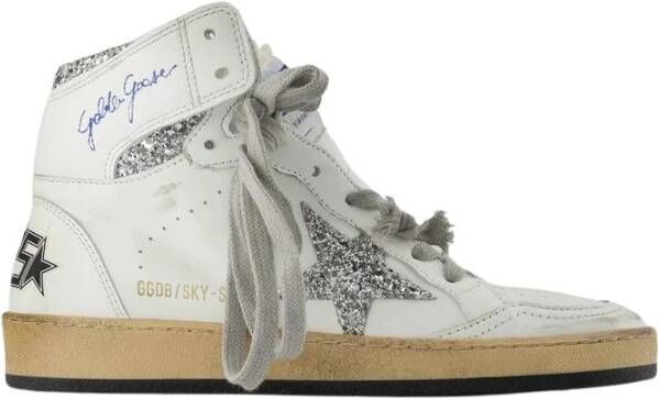 Golden Goose Sky Star high top sneakers Wit Dames