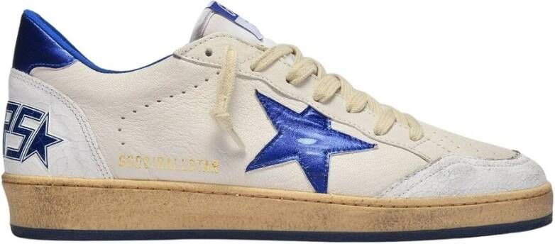 Golden Goose Witte Ball Star Lage Sneakers White Heren