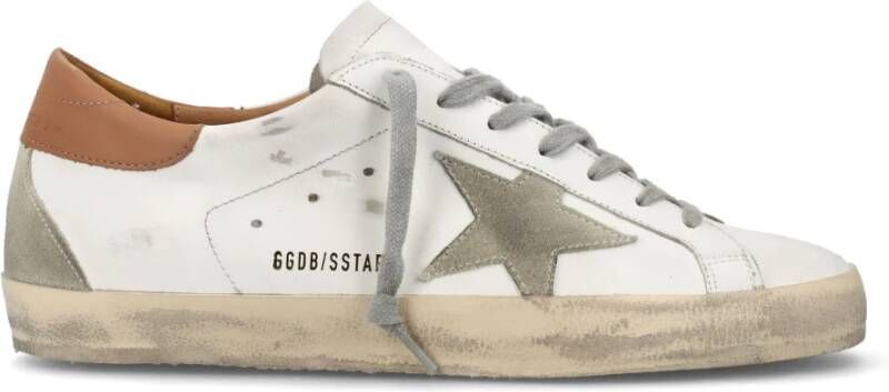 Golden Goose Heren Lichtblauwe Lamsskin Jas met Witte Mouwen Wit Heren - Foto 9