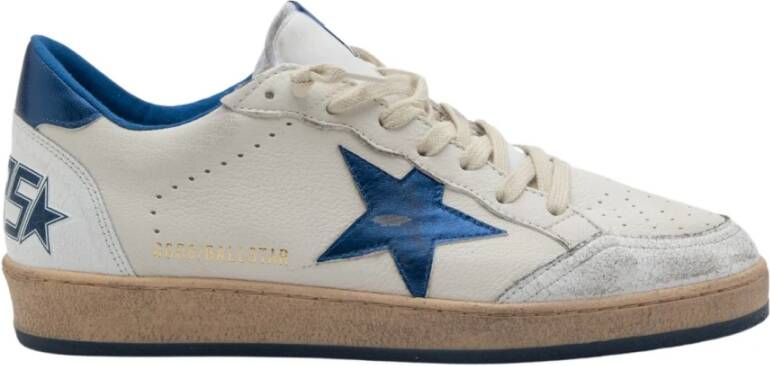 Golden Goose Superstar Low Top Sneakers Blauw Heren