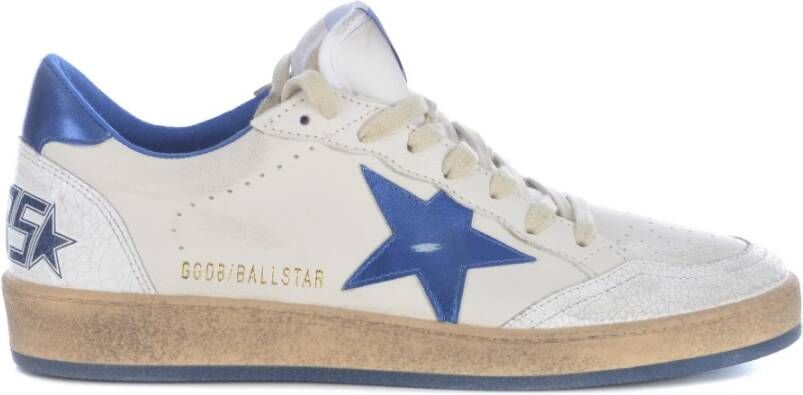 Golden Goose Superstar Low Top Sneakers Blauw Heren