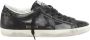 Golden Goose Super-Star Nappa Bovenwerk Suède Neus en Sterren Glitter Hak Black Dames - Thumbnail 13