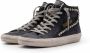Golden Goose Low-Top Sneakers Black Leather Sneakers With Metal Studs in zwart - Thumbnail 7