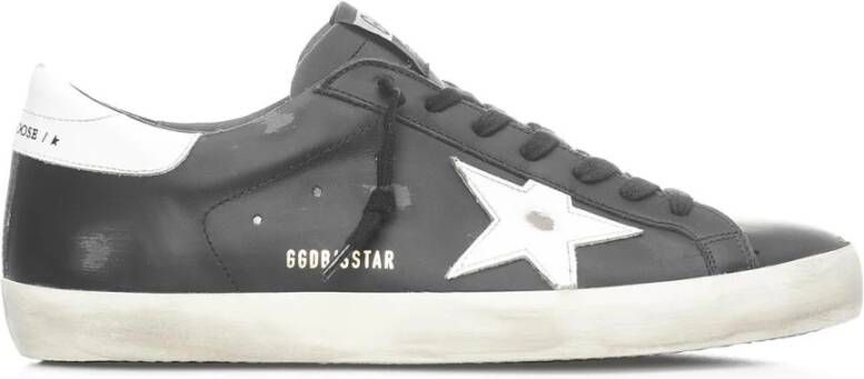 Golden Goose Scarpa Donna Super-Star Leather Upper Shiny Leather Star AND Heel