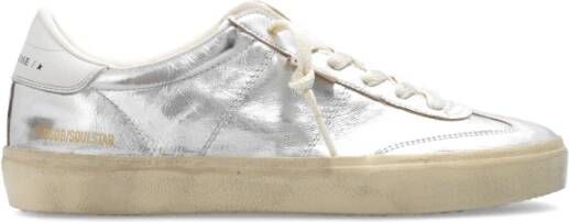 Golden Goose Soul Star leren sneakers Gray Dames