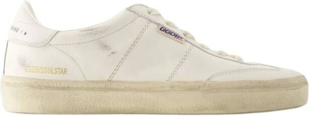 Golden Goose Soul-Star Leren Sneakers Wit Dames