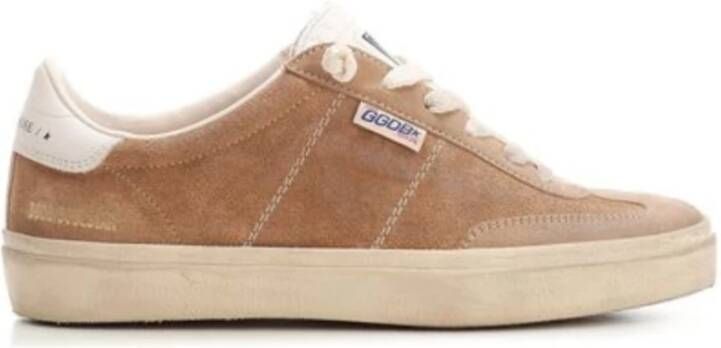 Golden Goose Soul Star Suède Sneakers Italië Brown Heren