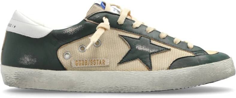 Golden Goose Sportschoenen Super-Star Penstar Double Quarter Met Lijst