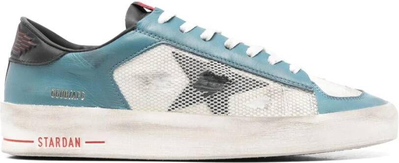 Golden Goose Stardan Leren Sneakers in Net